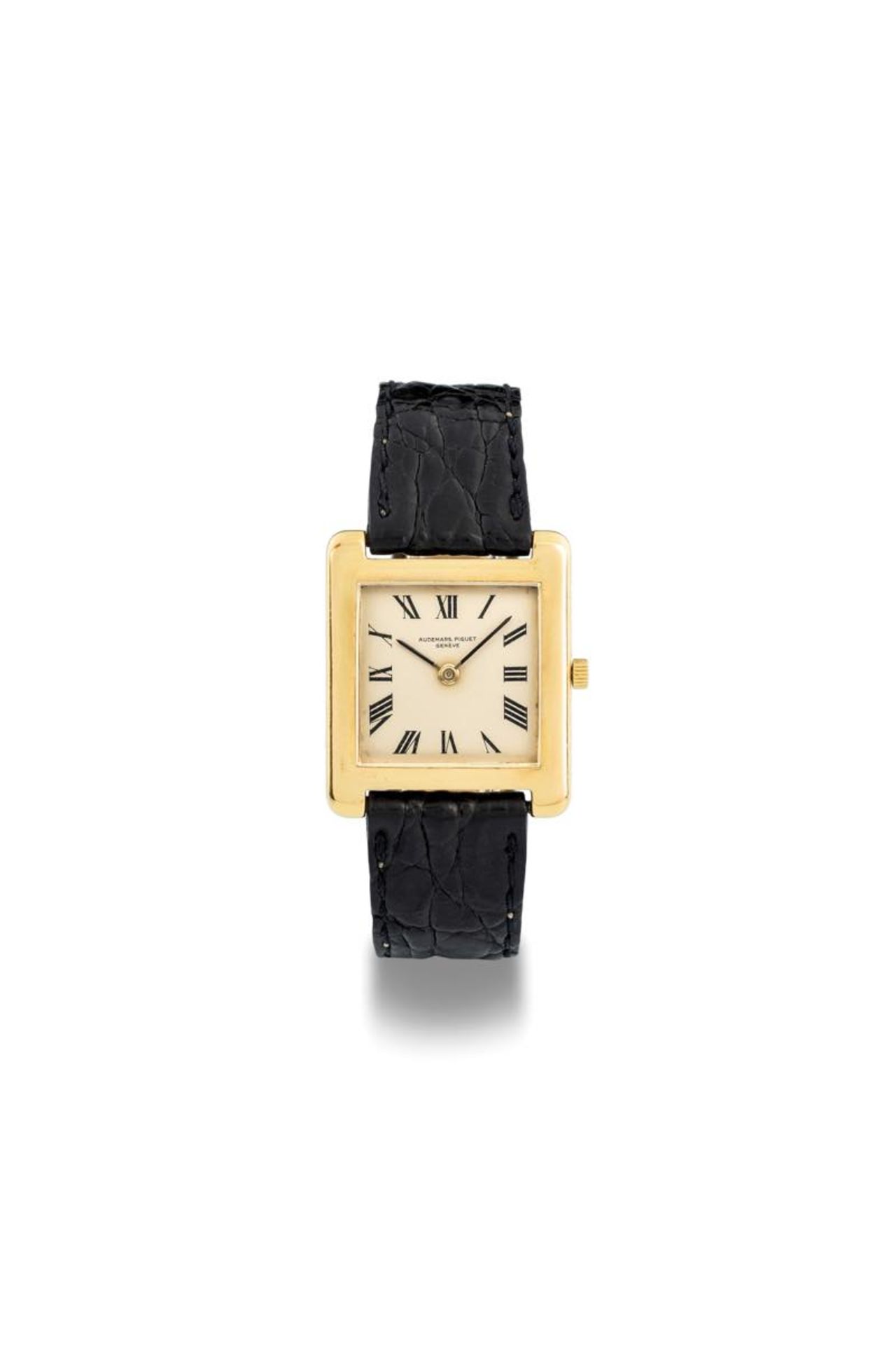Watches - Audemars Piguet Tank Normal, 1960s. Extra-flat case in 18k g…