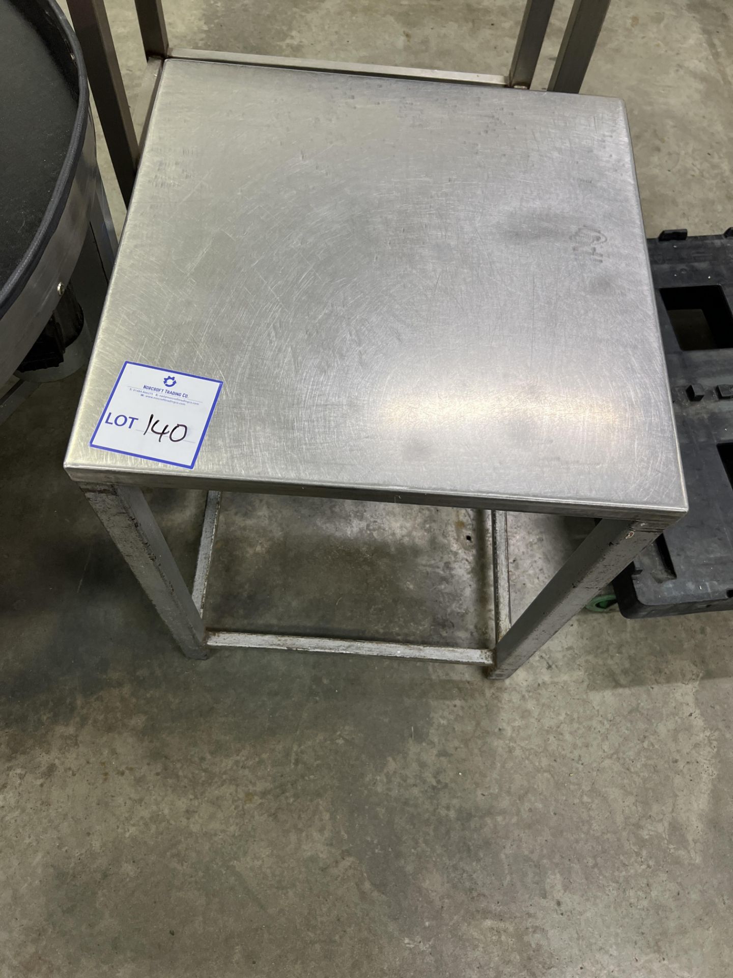 Stainless steel table