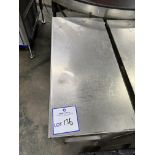 Stainless steel table