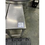 Stainless steel table