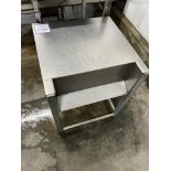 Stainless steel table