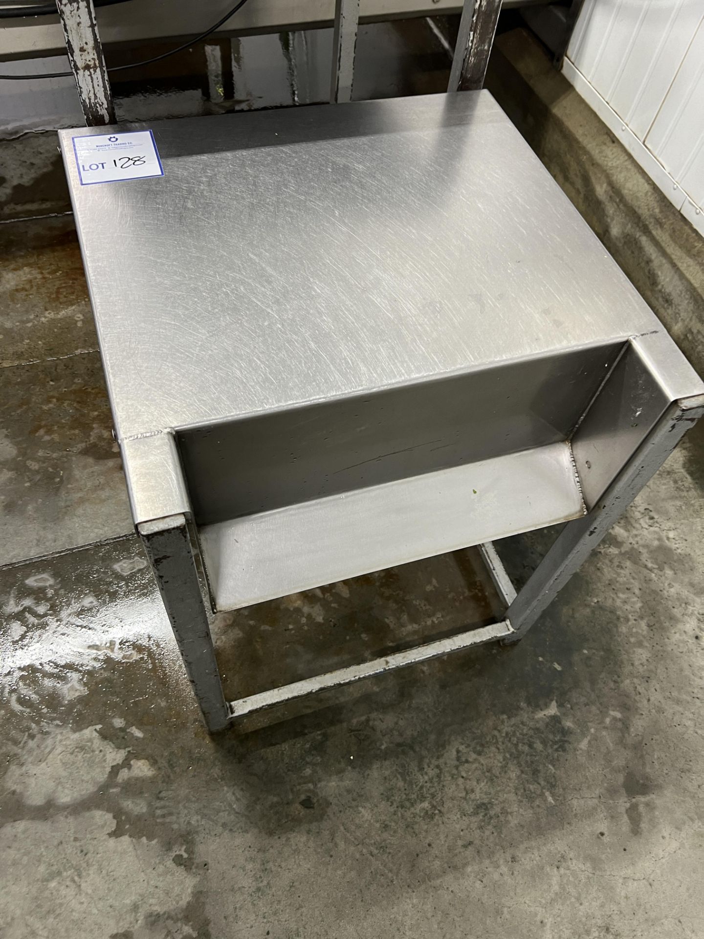 Stainless steel table