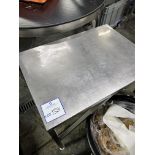 Stainless steel table