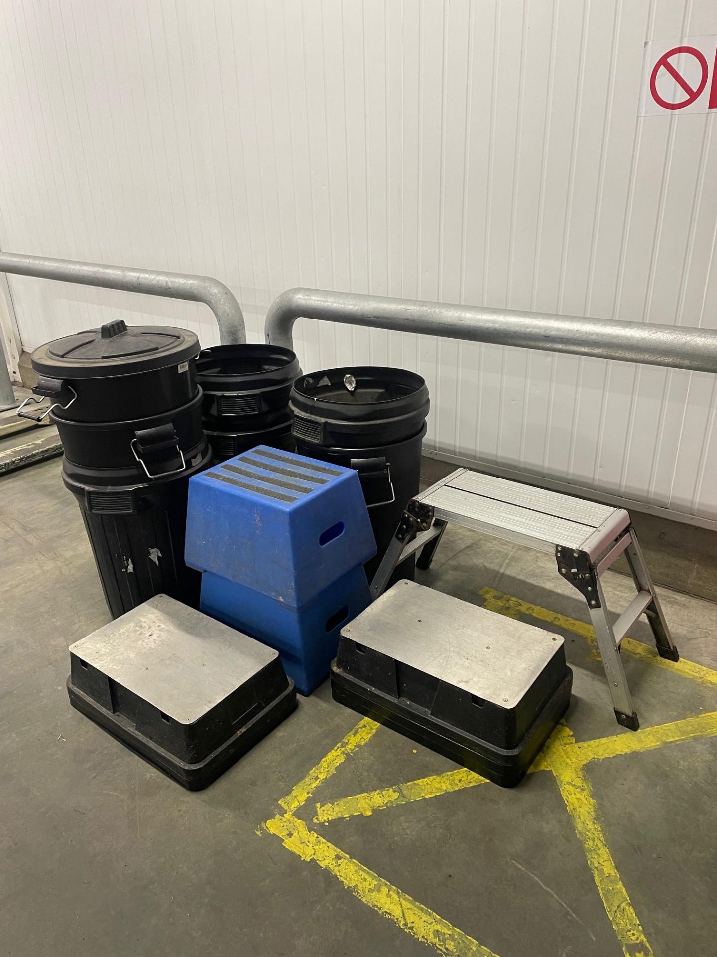 Stools and bins