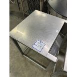 Stainless steel table