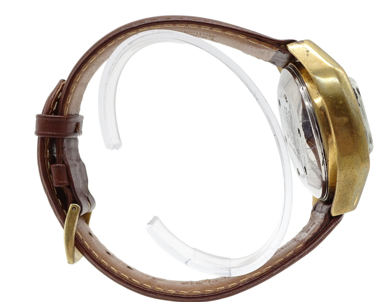 Armbanduhr der Marke " Sicura" sog. Scheibenuhr, Automatic, Selfwinding, Werk steht, Glas lose, Geh - Image 5 of 15