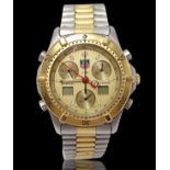 Herren Armbanduhr "Tag Heuer",Professionell, 1/100 200 meters, Gehäuse 37mm, 265.406, Funktion nich