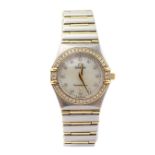 Damen Armbanduhr "Omega" Constellation