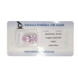 Kunzit Tropfen, helles Rosa, 6,96 ct., 16,86 x 8,94 x 6,61mm, eingeschweißt