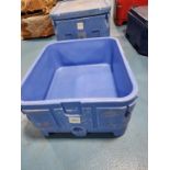 Short Blue Insulated Vats | Saeplast | 20 CT