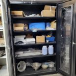 Parts and cabinet
