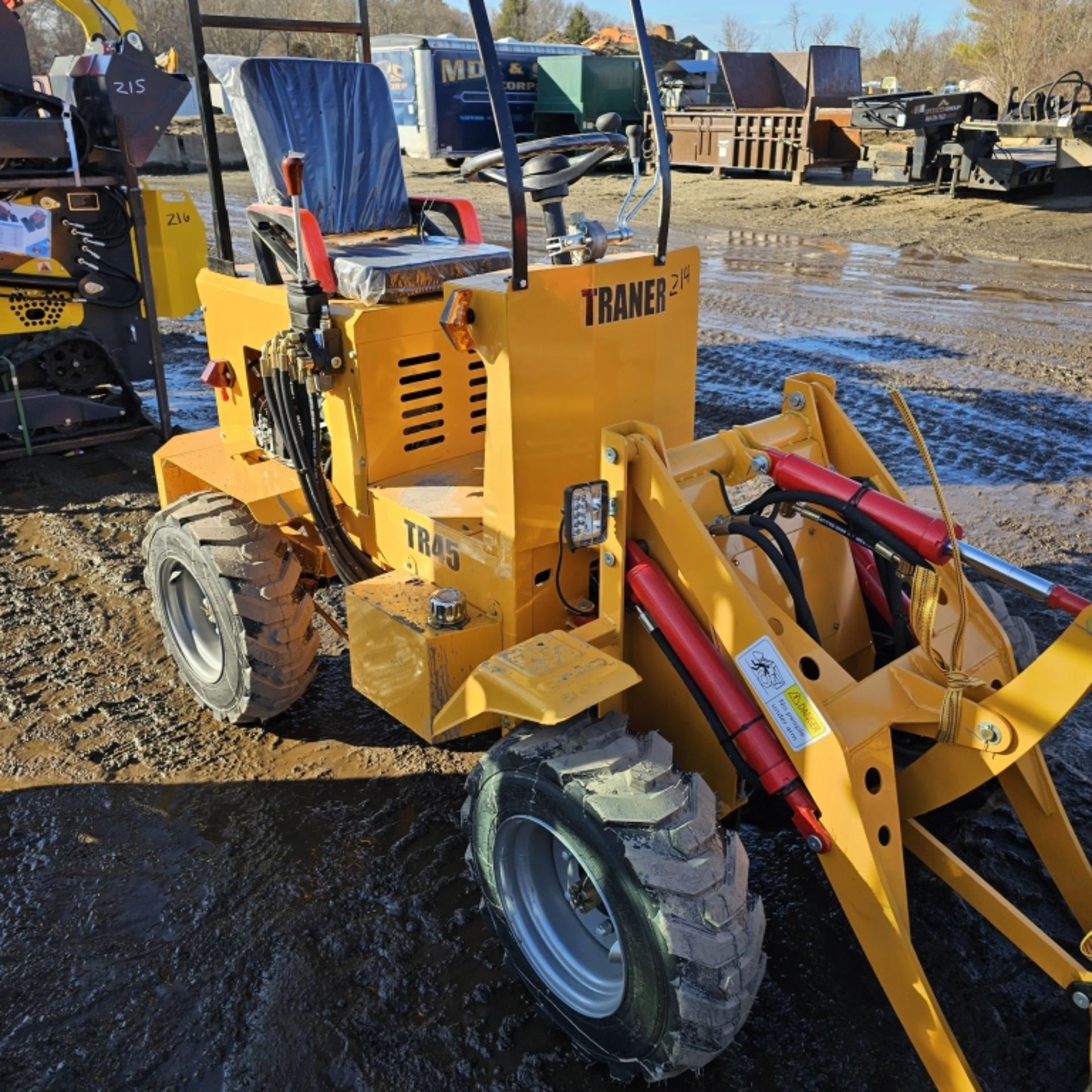 New Traner TR24 Mini Wheel Loader - Bild 3 aus 8