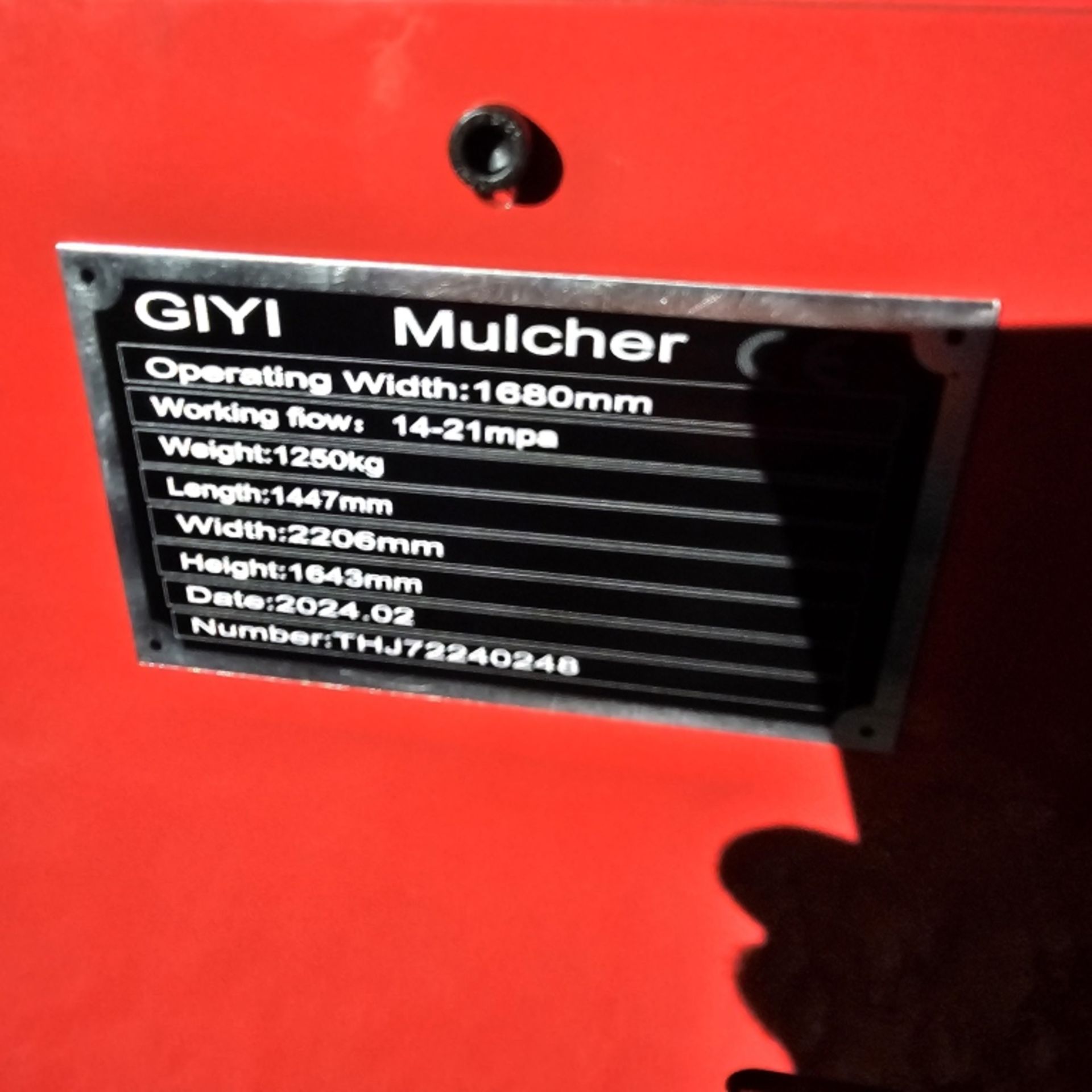New GIYI Hydraulic Mulcher - Image 5 of 5
