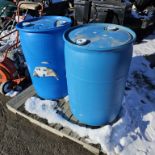 (2) barrels of de-icer