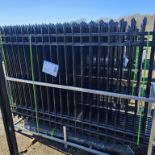 (20) 10 ft x 7 Ft Galvanized Steel Fence with(21) Posts with connectors