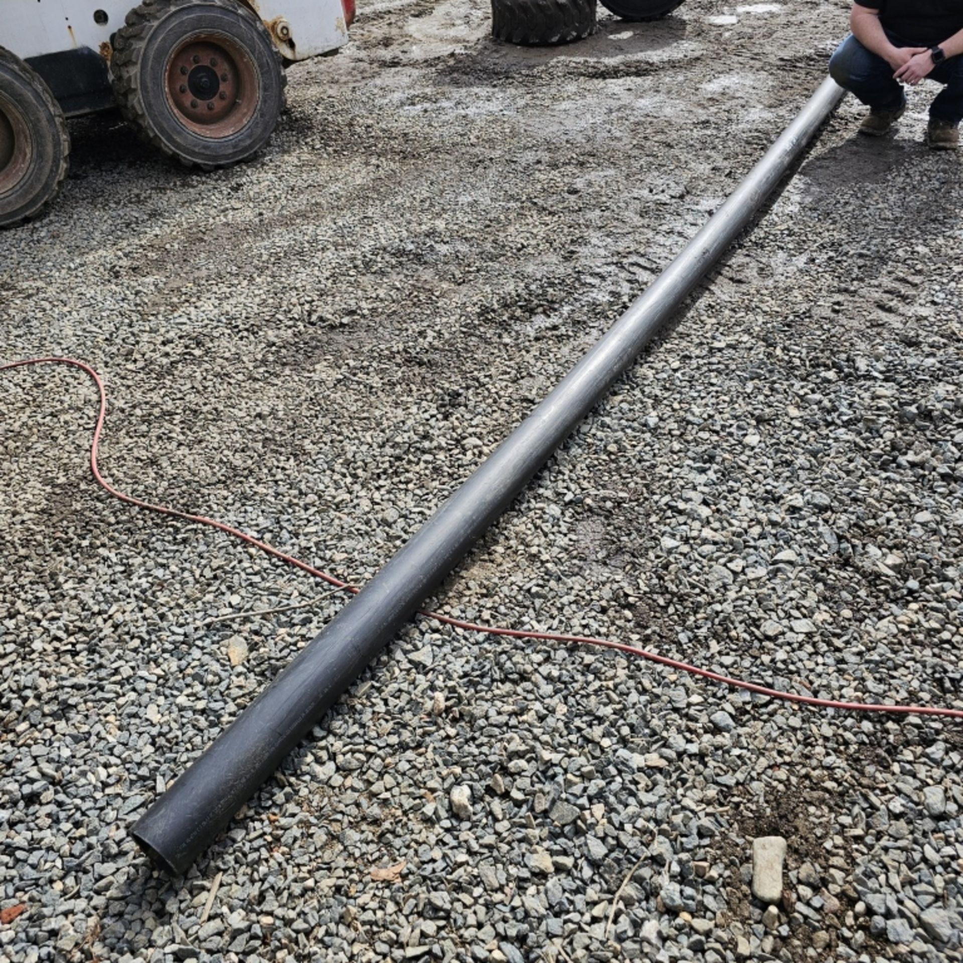 (3) 20 ft 4 inch is hdpe pipe