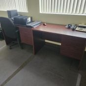 (2) Desks and chair