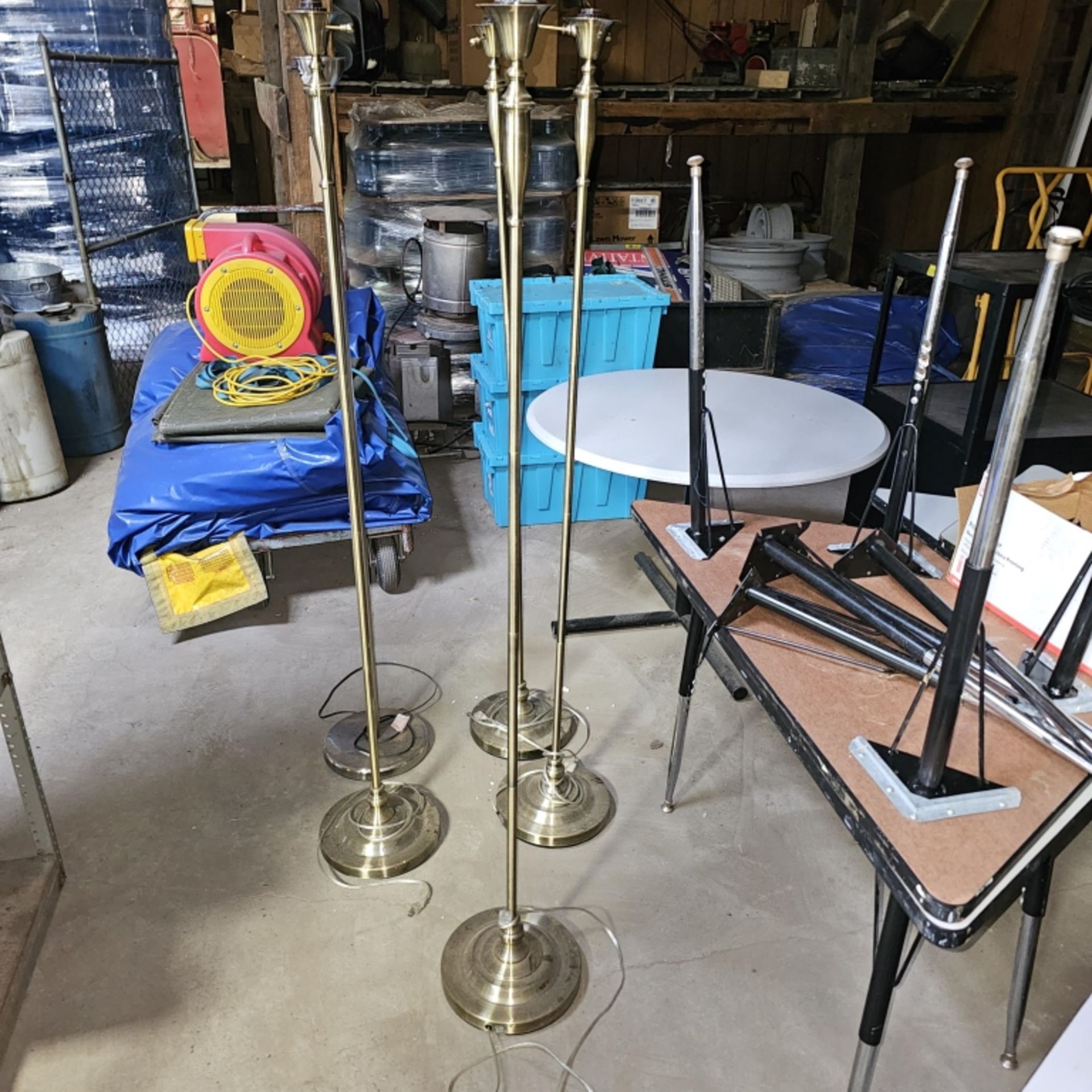 Lot - Tables, Chairs, Standing Lamps - Image 3 of 3