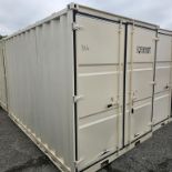 6x12 Security Container with Side door and WIndow