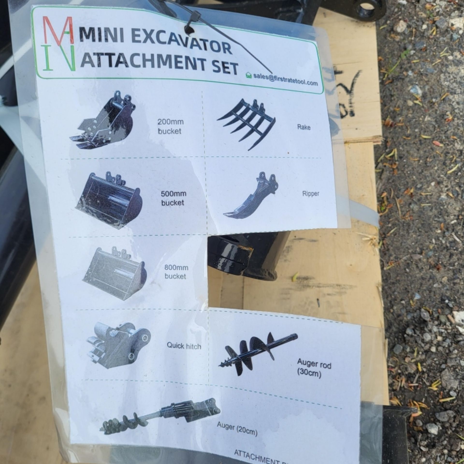 Miva Mini excavator attachment set - Image 2 of 2