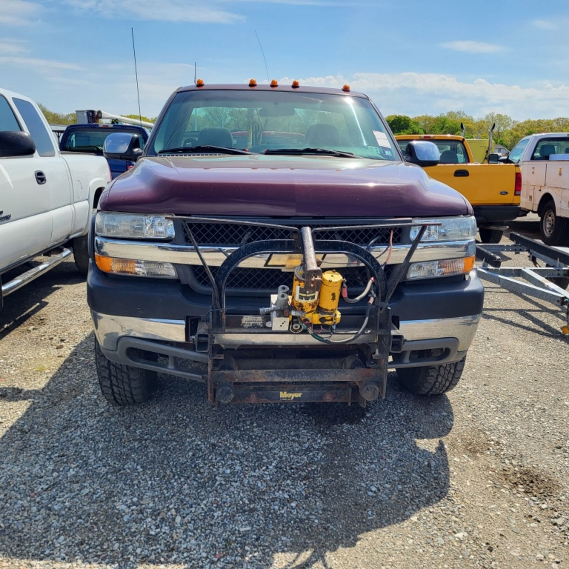 2002 Chevy Silverado pickup w/plow - Image 3 of 19