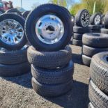 4 x Michelin 245 75 17 on rims