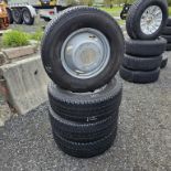 4x Michelin 245 70 17 Tires On Rims