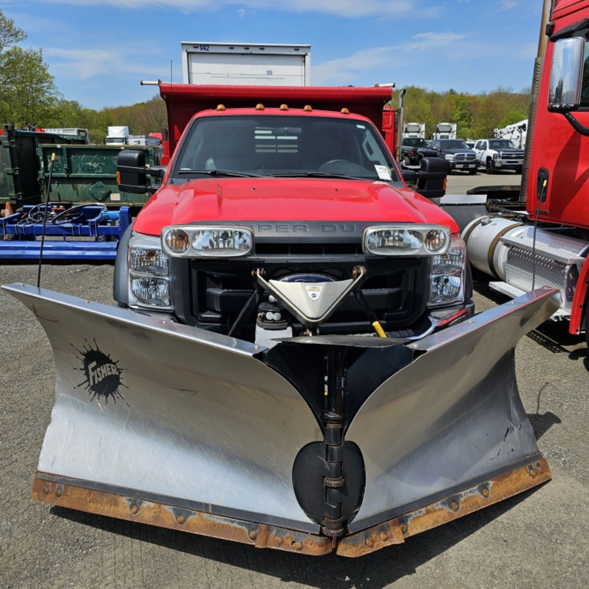 2016 Ford F550 Dump With Plow - Image 3 of 15