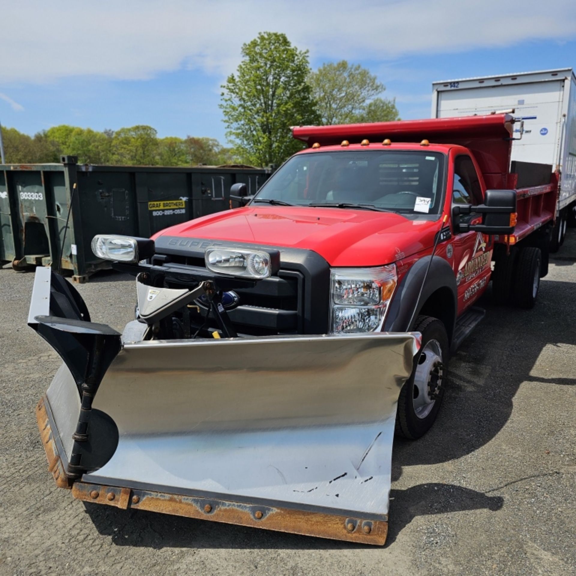 2016 Ford F550 Dump With Plow - Image 2 of 15