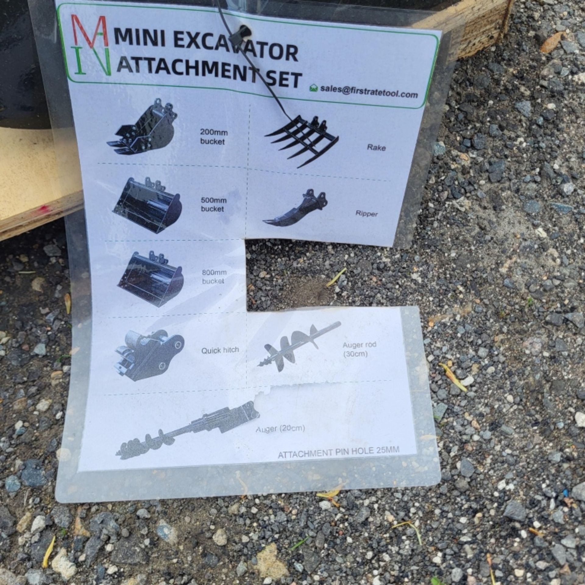 Miva Mini excavator attachment set - Image 2 of 2