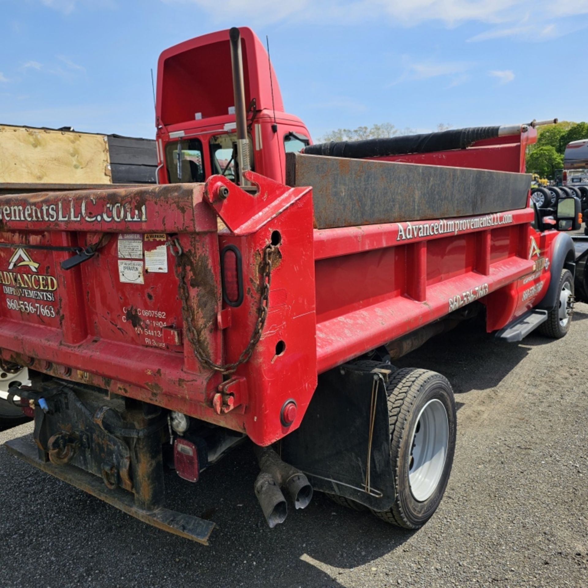 2016 Ford F550 Dump With Plow - Image 8 of 15