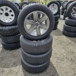 4x Hankook 275 55 20 Tires On Ford Rims