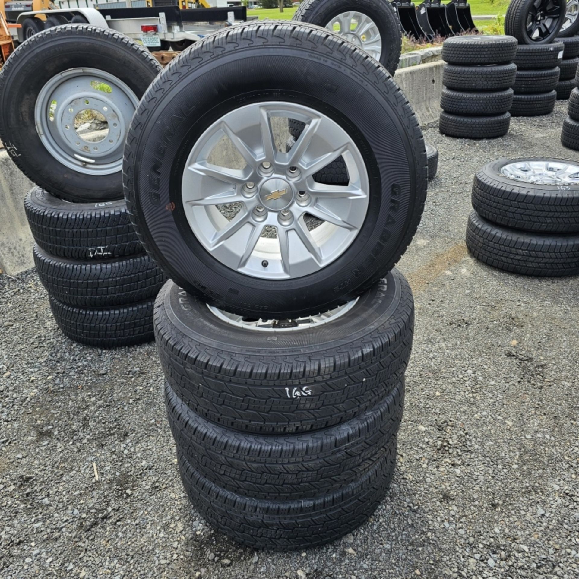 4x General 255 70 17 Tires On Chevy Rims