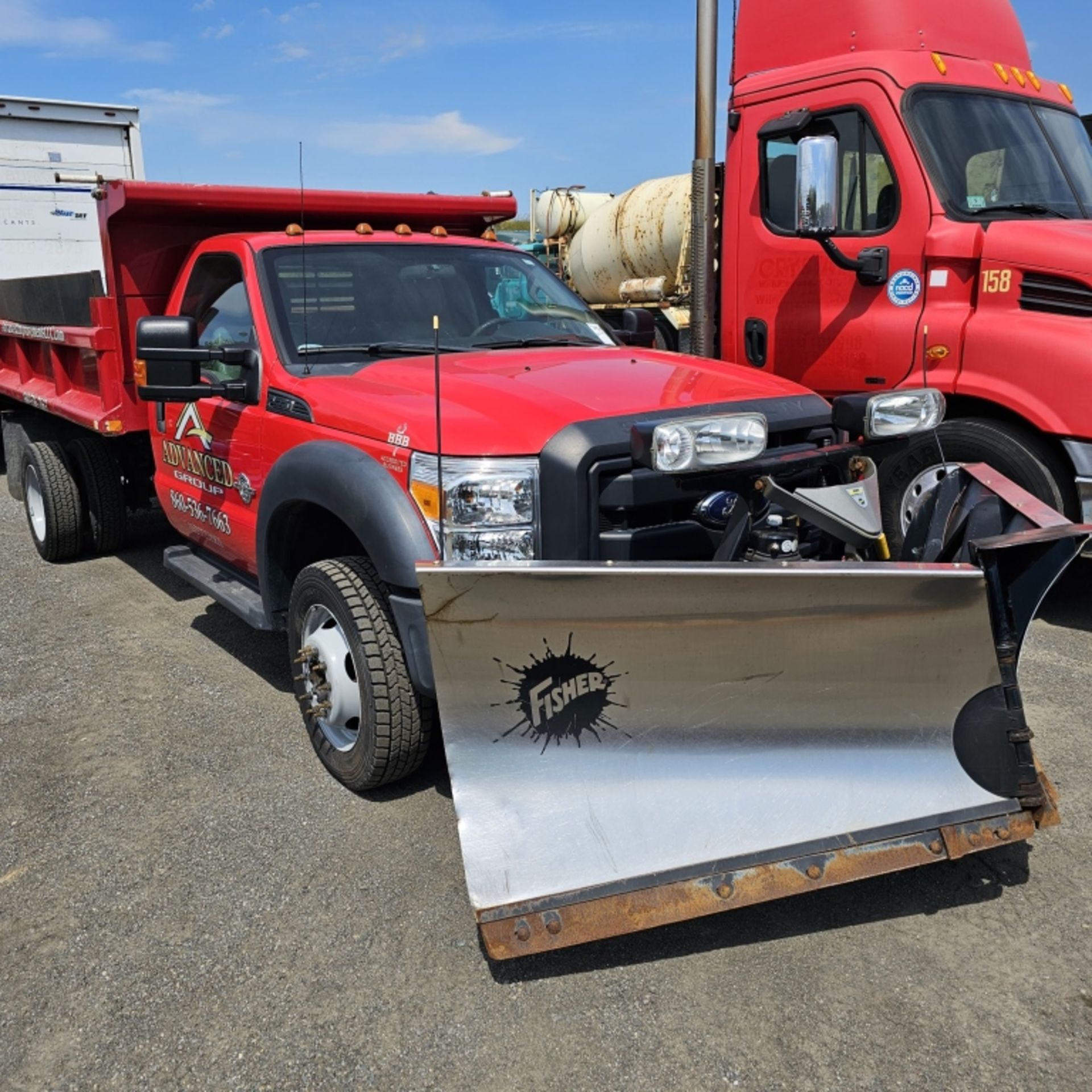 2016 Ford F550 Dump With Plow