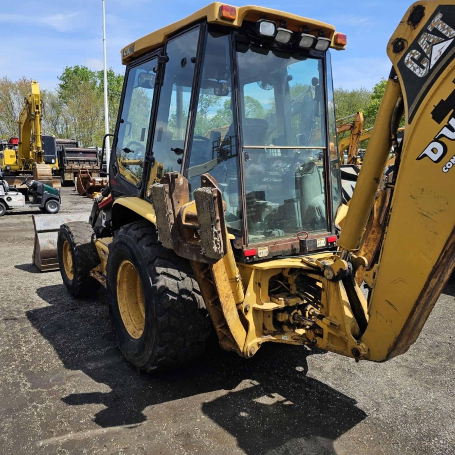 Cat 420D Loader Backhoe - Image 9 of 14