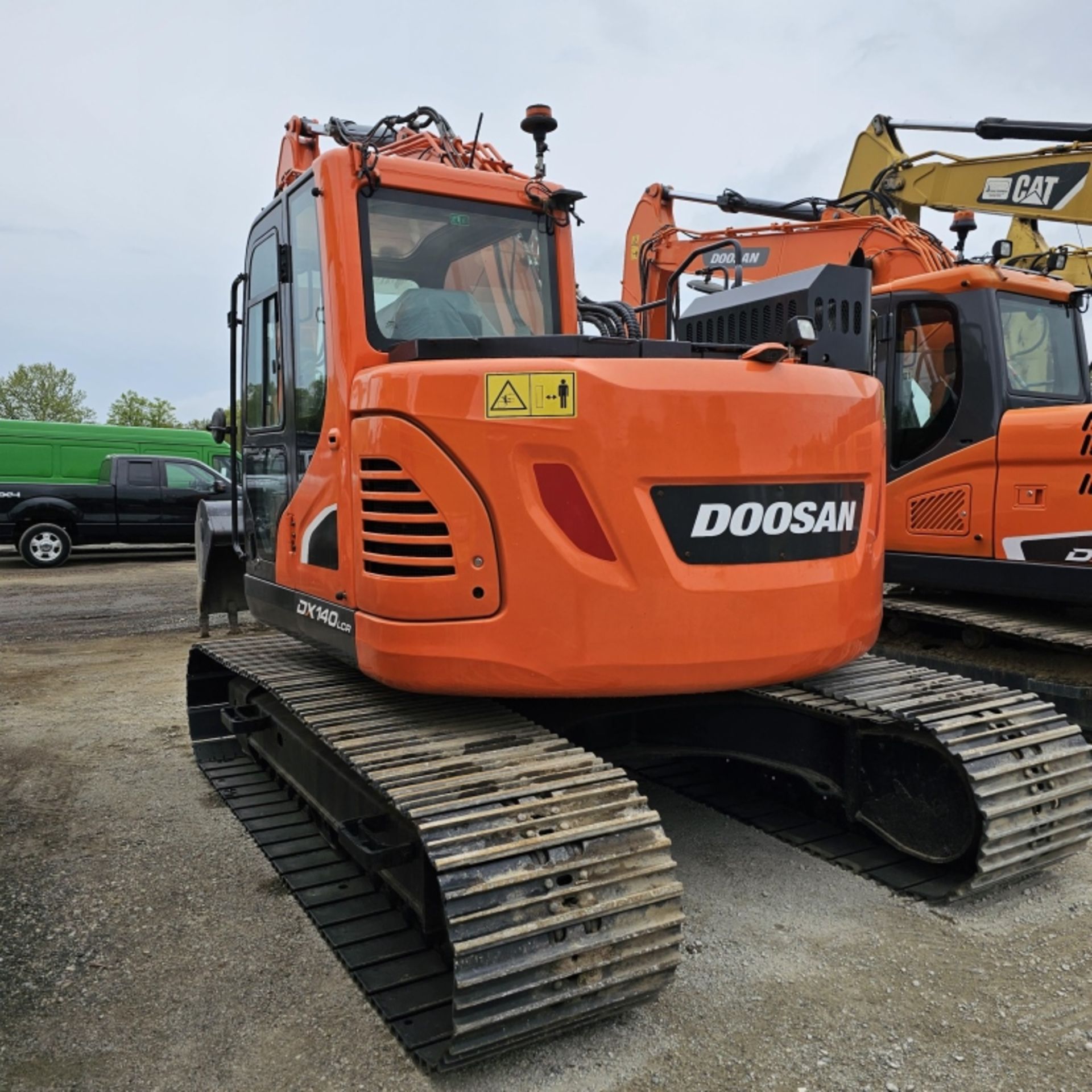 2021 Doosan Dx140lcr Excavator - Image 10 of 11