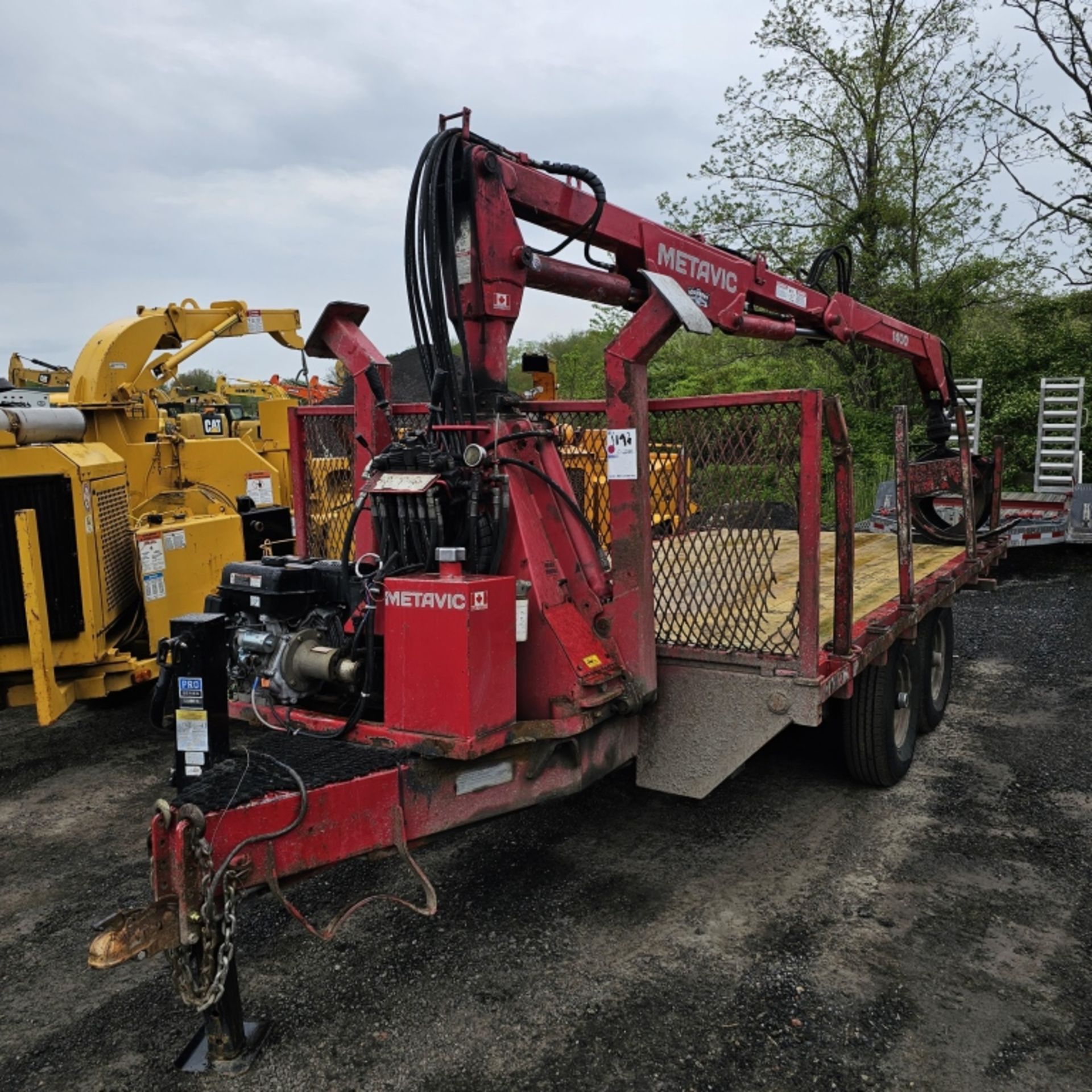 Metavic Log Loader Trailer - Image 2 of 8