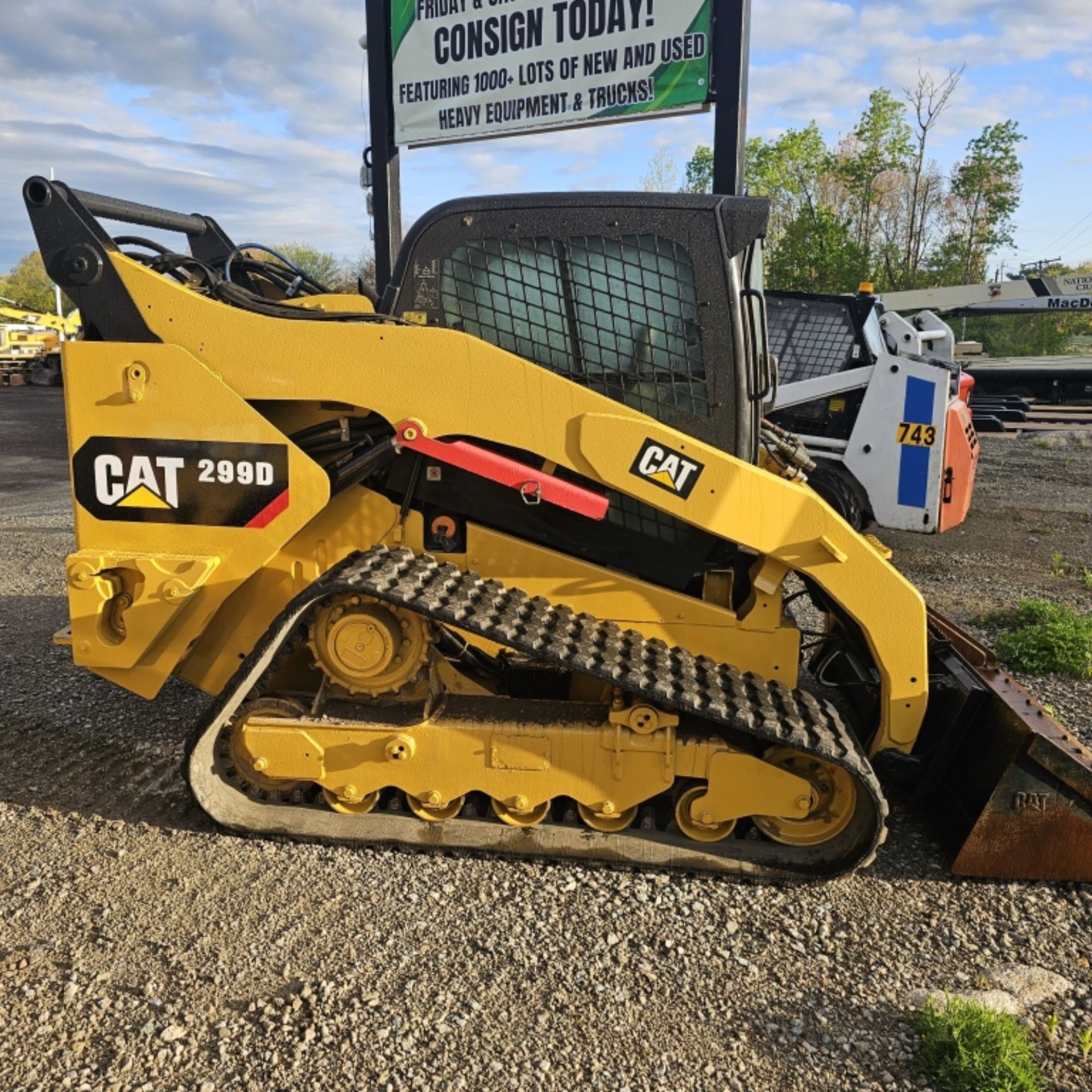 2012 Cat 299d Skidsteer - Image 6 of 12