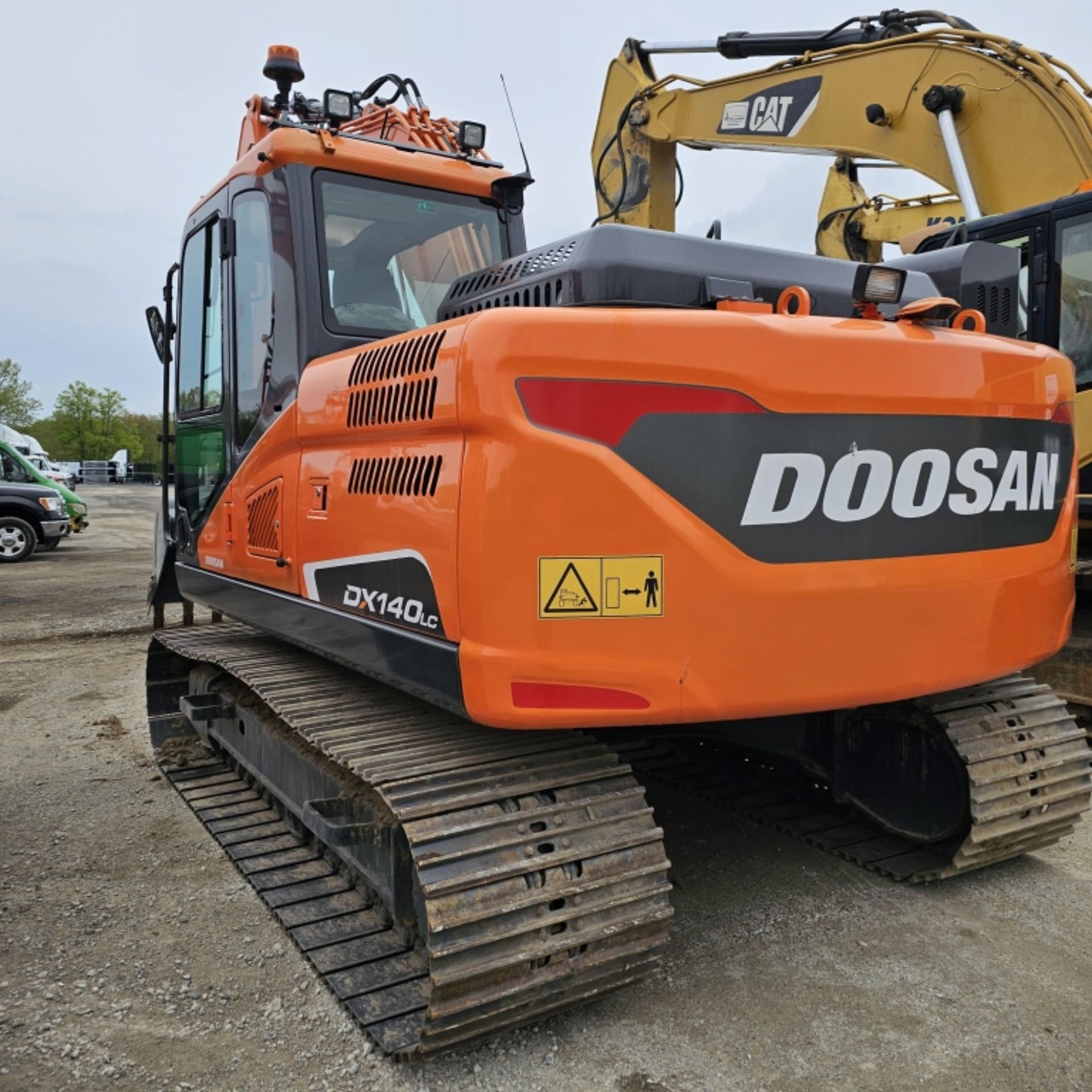 2020 Doosan Dx140lc-5 Excavator - Image 10 of 13