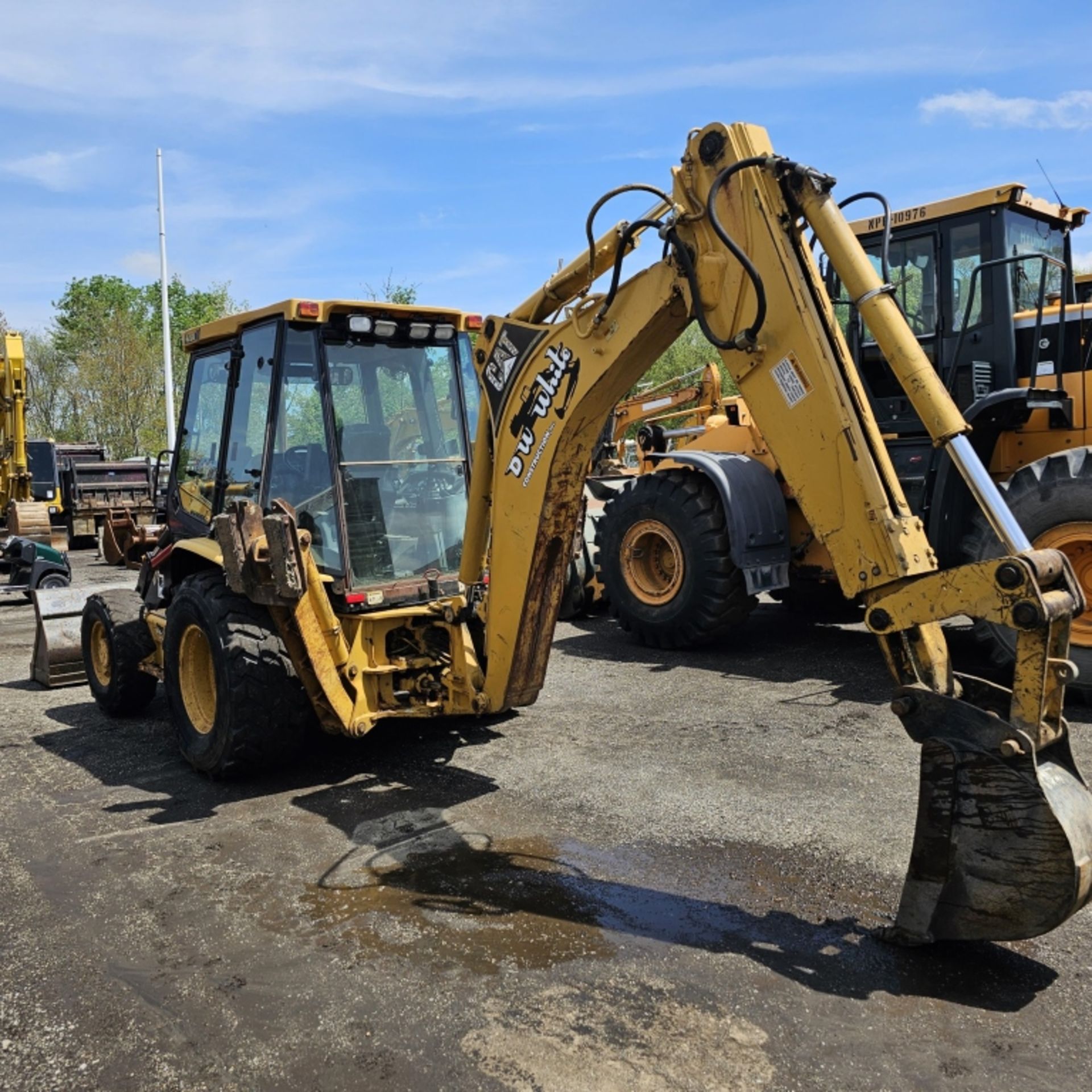 Cat 420D Loader Backhoe - Image 7 of 14