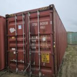 40 ft high cube vented container