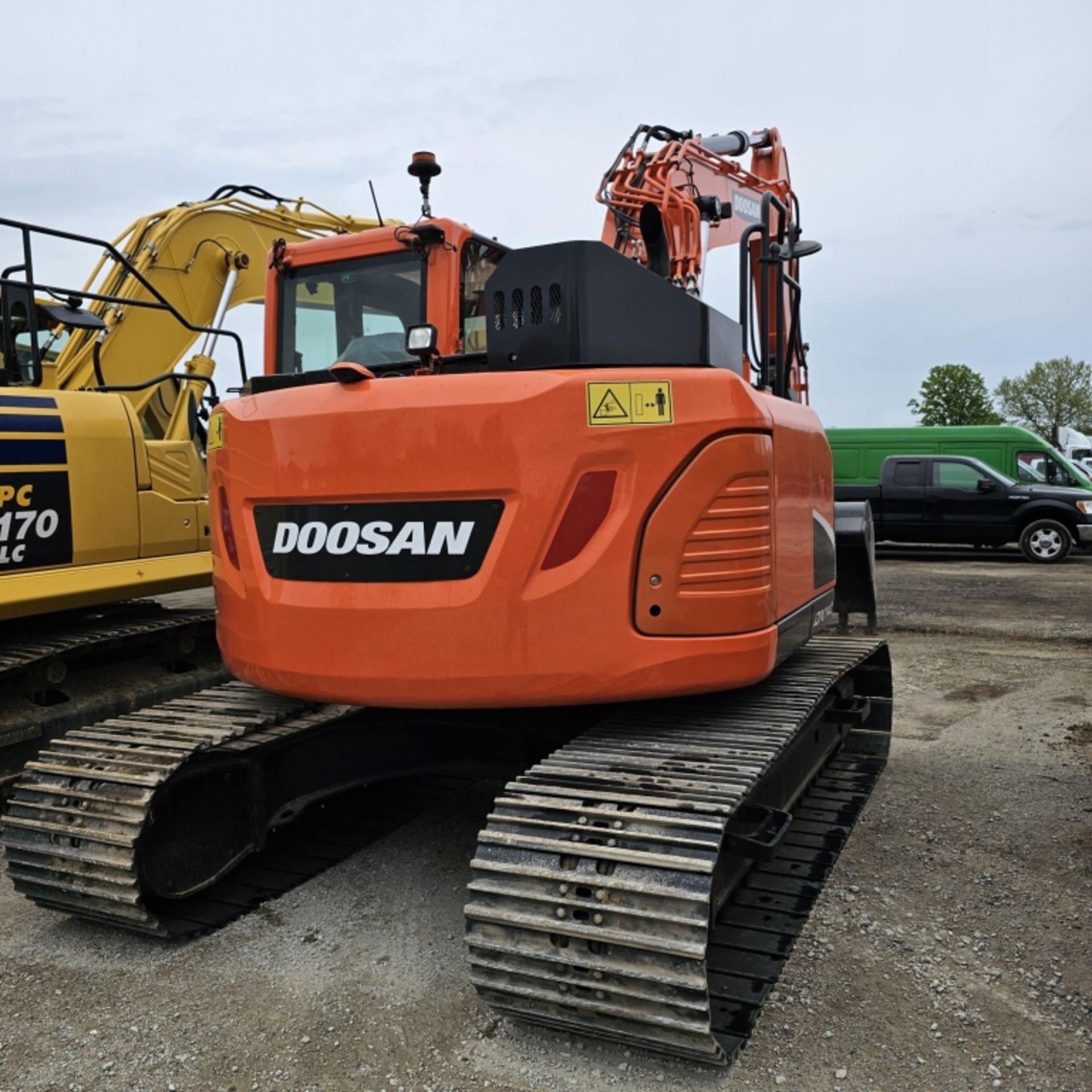 2021 Doosan Dx140lcr Excavator - Image 9 of 11