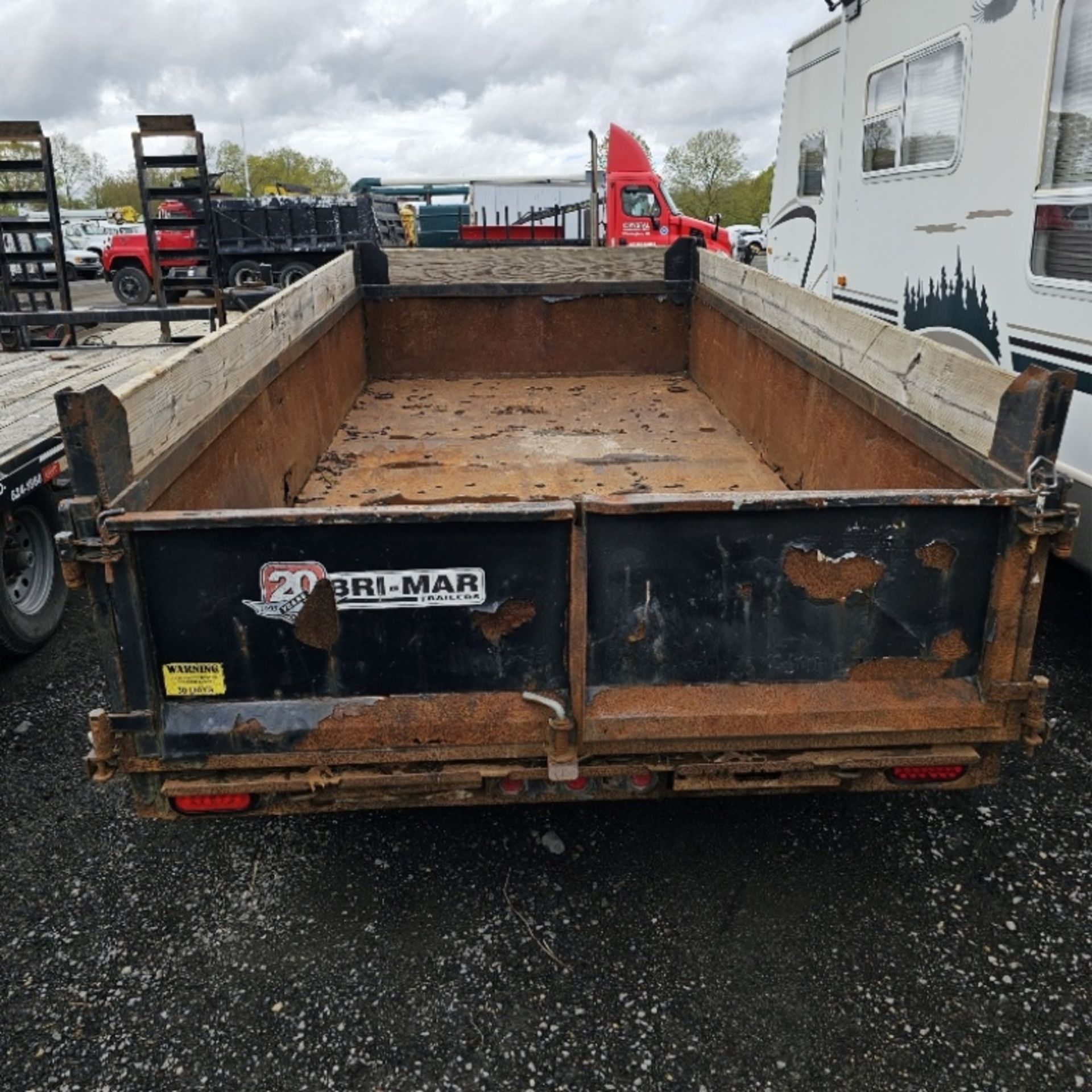 2015 Brimar Dump Trailer - Image 6 of 7