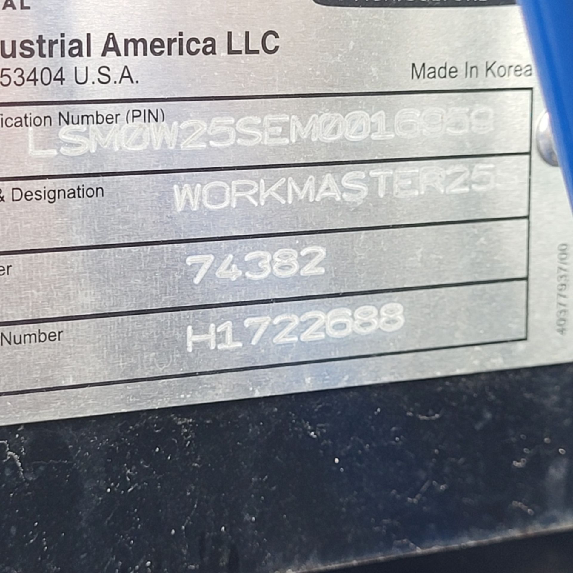 New Holland Workmaster 25s Tractor - Image 7 of 8