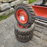 Bobcat S70 Tires with Rims