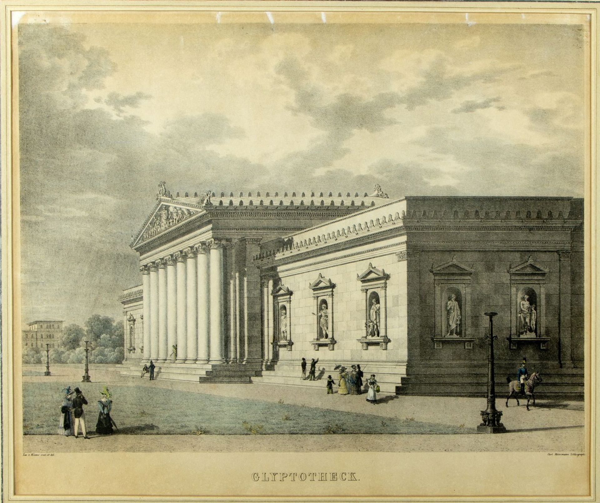 Heinzmann, Carl Friedrich. 1795 - Stuttgart - 1846. Nach Klenze