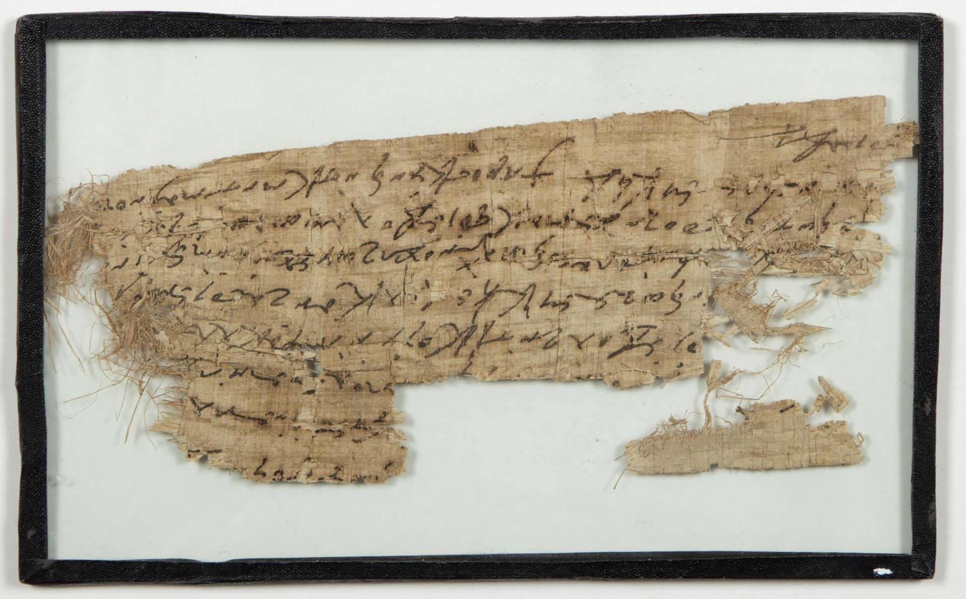 Papyrusfragment mit Schrift