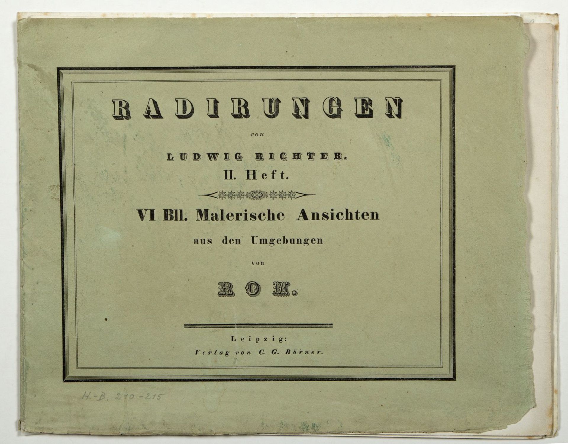 Richter, Ludwig. 1803 - Dresden - 1884 - Image 2 of 5
