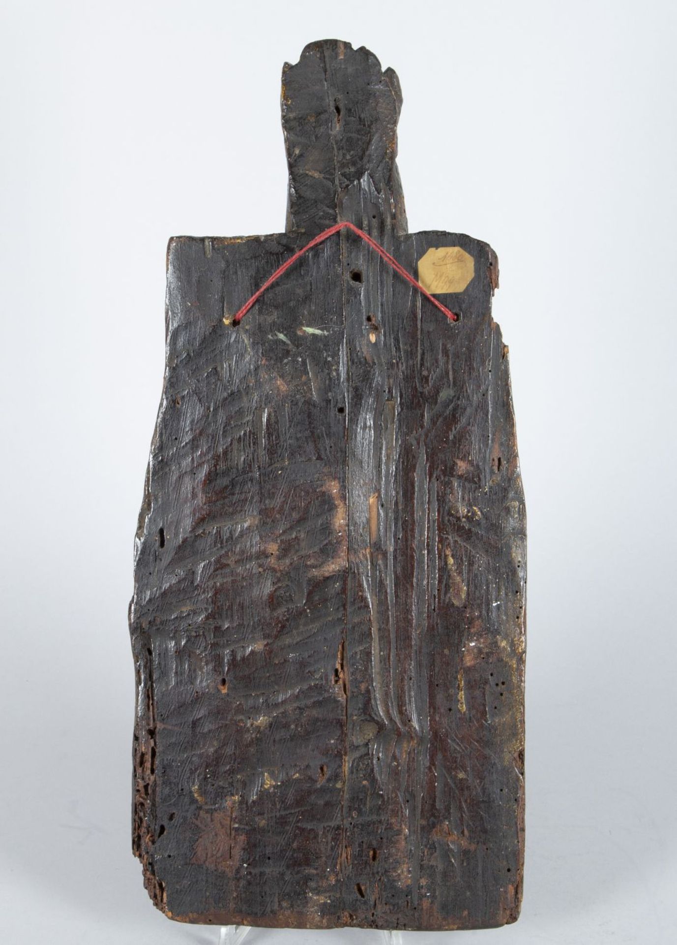 Madonna mit Kind Holz, geschnitzt. - Image 2 of 2