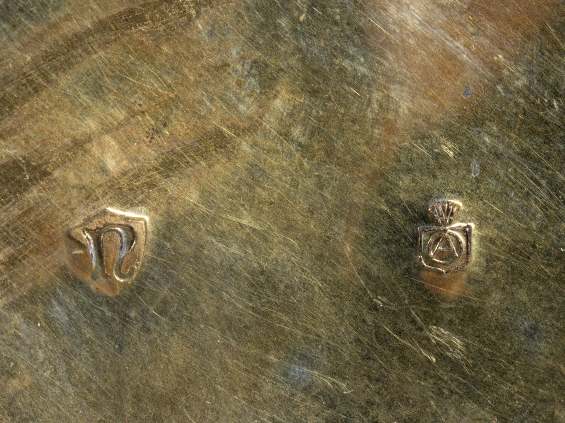 Herzbecher Silber, innen und partiell - Bild 2 aus 2